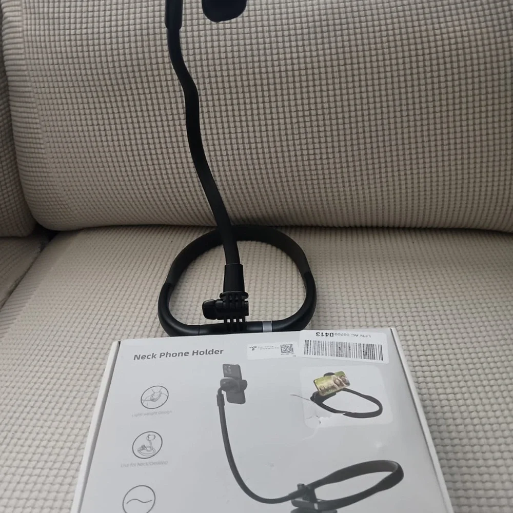 Adjustable Black Neck Phone Holder